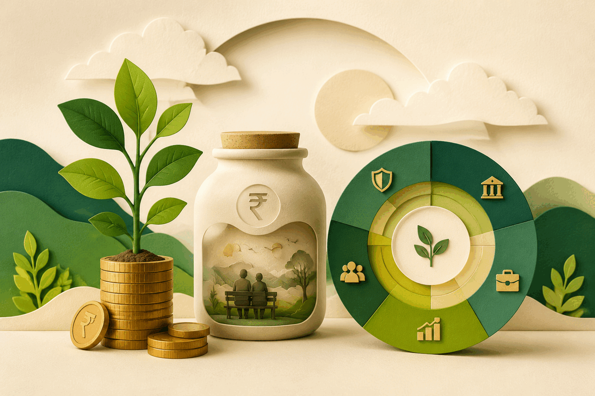Editorial illustration related to tax & everyday money calculators