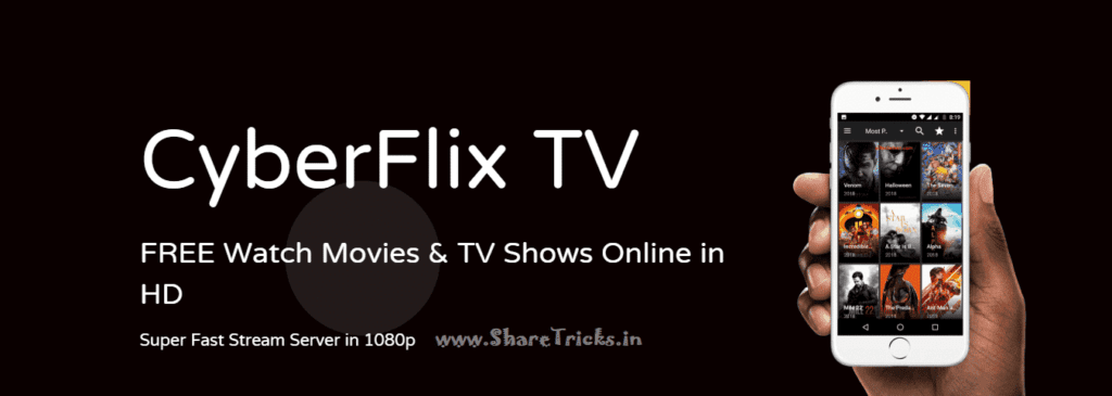 CyberFlix TV 3.2.0 for Android - Watch 1080p Movies - Netflix Shows