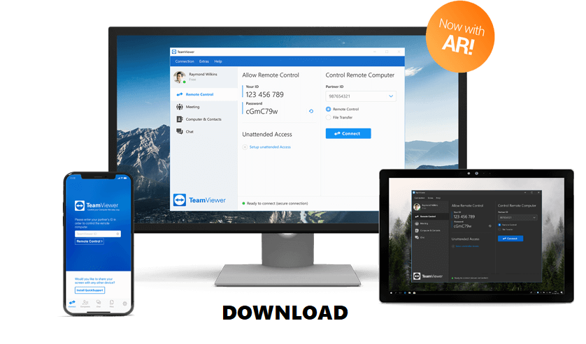 TeamViewer 14 Download For Remote Access -Desktop/Laptop