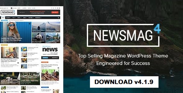 NewsMag v4.9.1 Free GPL WordPress Theme Download - News Magazine