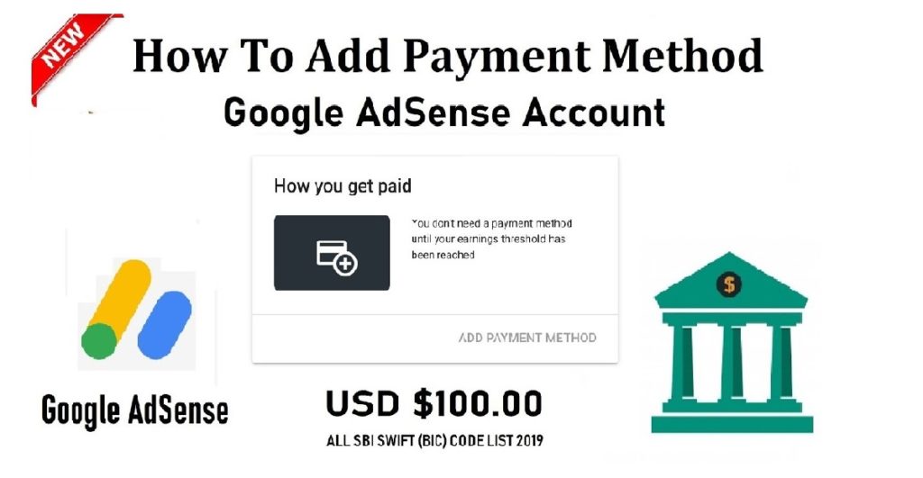How To Add Payment Method in Google AdSense Account