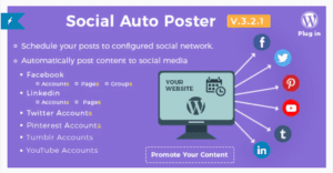 [Download] Social Auto Poster v2.8.4 - WordPress Plugin 2019