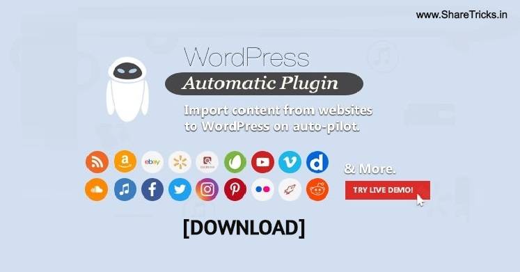 monster Misverstand Veraangenamen WordPress Automatic Plugin v3.50.5 Free Download [2020]