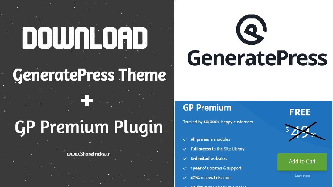 GeneratePress Premium v1.12.2 Stable Free Download [2020]
