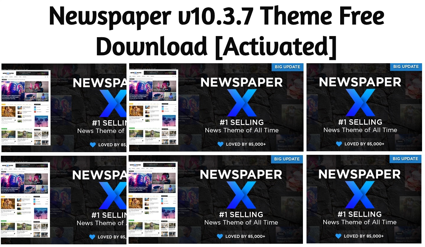 Newspaper v10.3.7 Theme Free Download [2020]