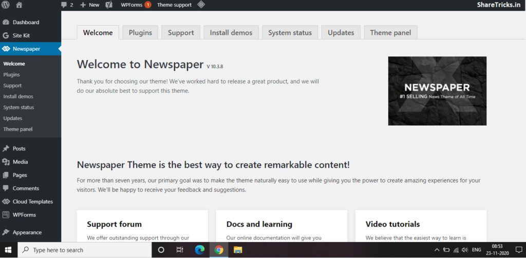 Newspaper v10.3.8 WordPress Theme Free Download [Activated]
