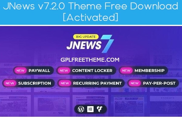 JNews v7.2.0 Theme Free Download [Activated]