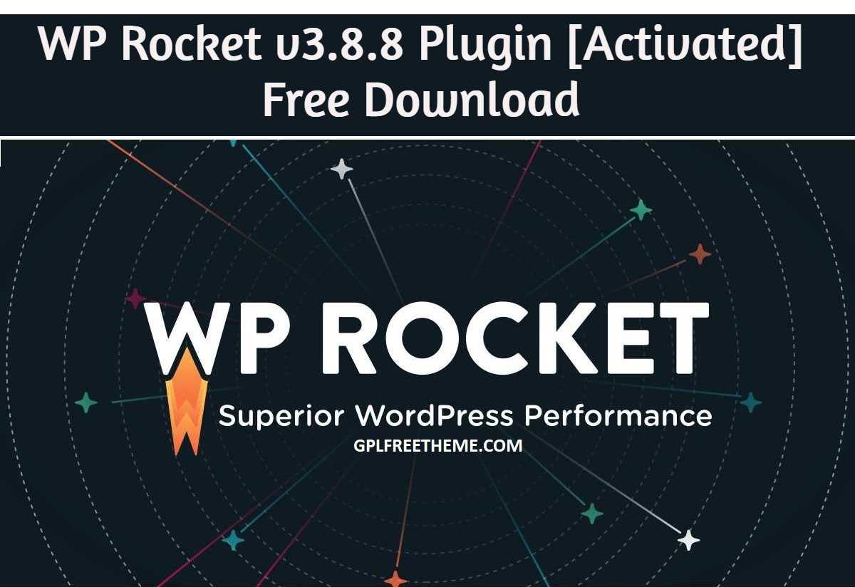 WP Rocket v3.8.8 - Plugin Free Download [Activated]