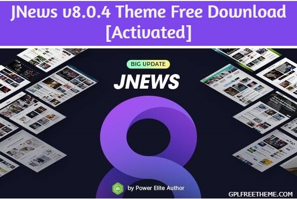 JNews v8.0.4 Theme Free Download [Activated]