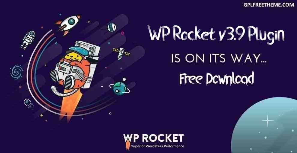 WP Rocket v3.9 Premium - Plugin Free Download [Activated]