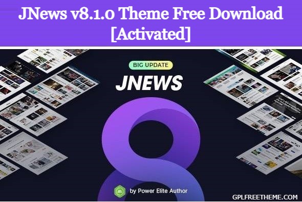 JNews v8.1.0 - Theme Free Download [Activated]