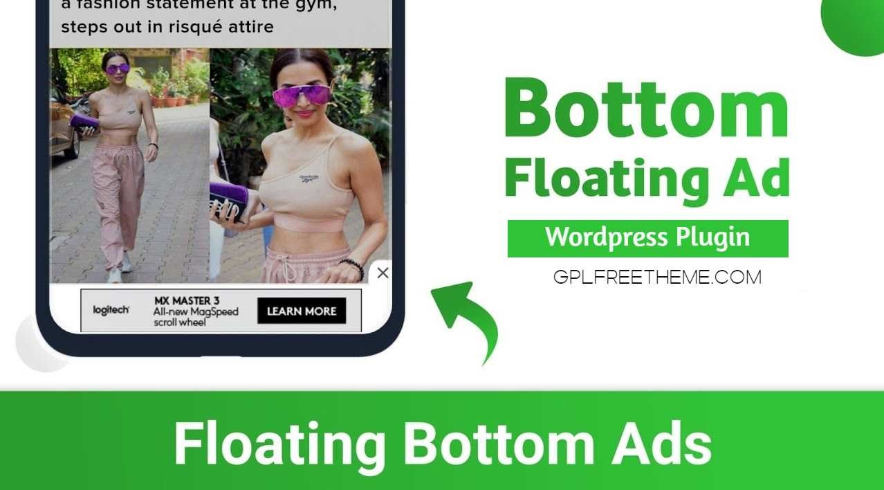 Floating Ads Bottom - WordPress Plugin Free Download