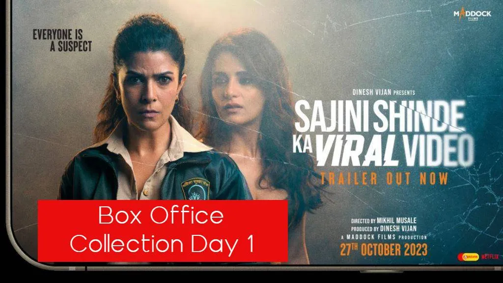 Sajini Shinde Ka Viral Video Box Office Collection Day 1 and Budget