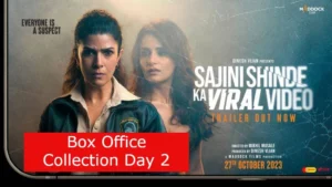 Sajini Shinde Ka Viral Video Box Office Collection Day 2 and Budget