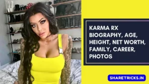 Karma Rx Biography, Wiki, Age, Height, Net Worth, Family, Career, Photos